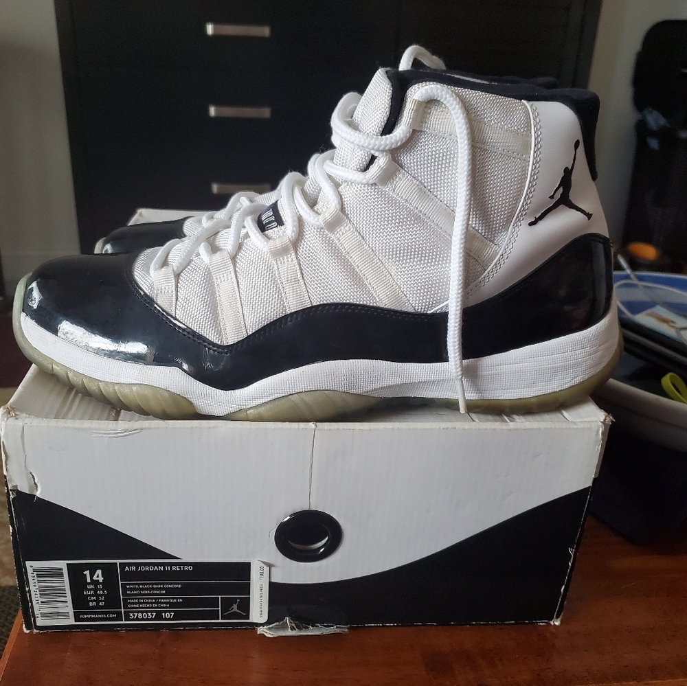 Size 14 OG Nike Air Jordan Retro 11 Concords